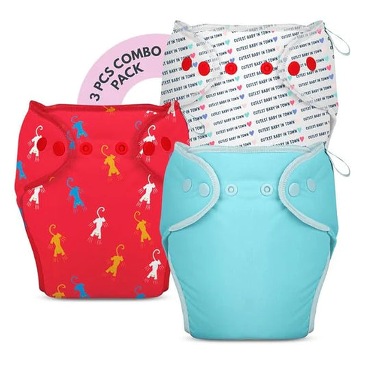 3 Piece Pack of New & Improved Smart Nappy - Kit 5