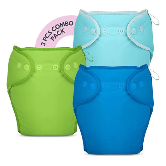 3 Piece Pack of New & Improved Smart Nappy - Kit 6