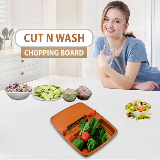 Cut N Wash Box And Tray Used In All Kinds Of Household Kitchen Purposes For Cutting And Washing Within Of Fruits And Vegetables.