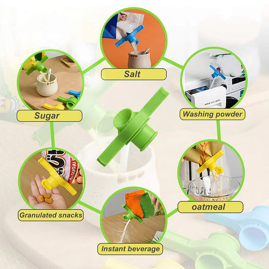 Packet Pourer Sealer Clip - (4 Pc)