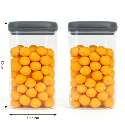 Supermom Airtight Kitchen Storage Containers (2 Pc Set 1500 Ml)