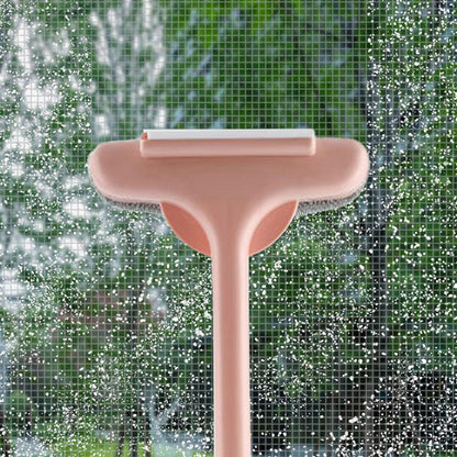 Window Cleaning Brush Multifunctional Screen Cleaning Brush. Multifunctional Glass Cleaning Tools Washing Kit 2in1.