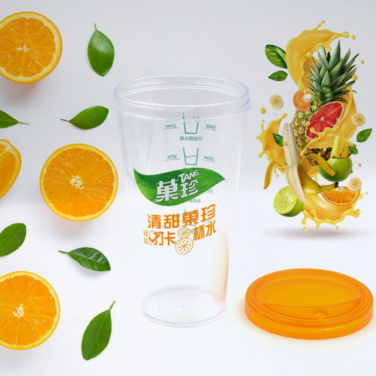 Plastic Water Coffee Cup For Home Outdoor Works Appreciation And Motivation Portable Plastic Coffee Cup  Tumbler For Travel Home Office Gift For Travel Lovers