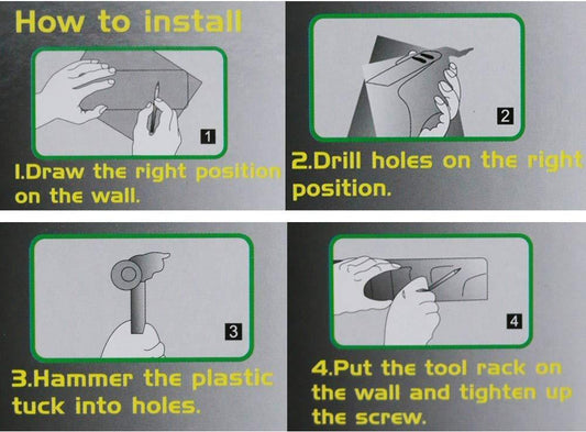 3 Layer Mop And Broom Holder