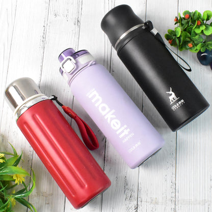 Stainless Steel Vacuum Insulated Water Bottle Approx 800ml (1 Pc)