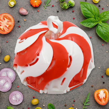 Folding Fruit Basket  Foldable Basket  Fruit Bucket Basket With Hanging Stand  Fruit And Vegetables Basket  Foldable Lotus Shape Basket Tray For Multi-use (1 Pc)