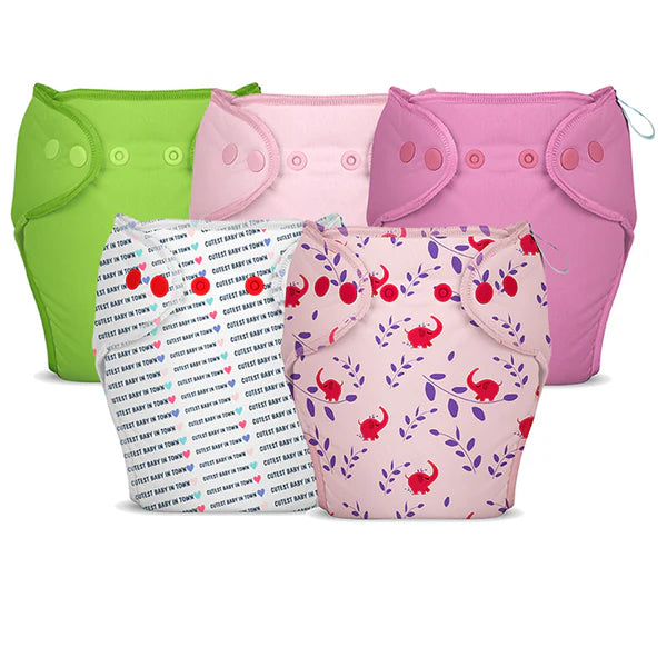 5 Piece Pack of New & Improved Smart Nappy - Kit 4