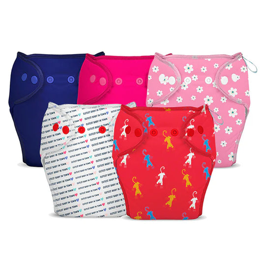 5 Piece Pack of New & Improved Smart Nappy - Kit 5