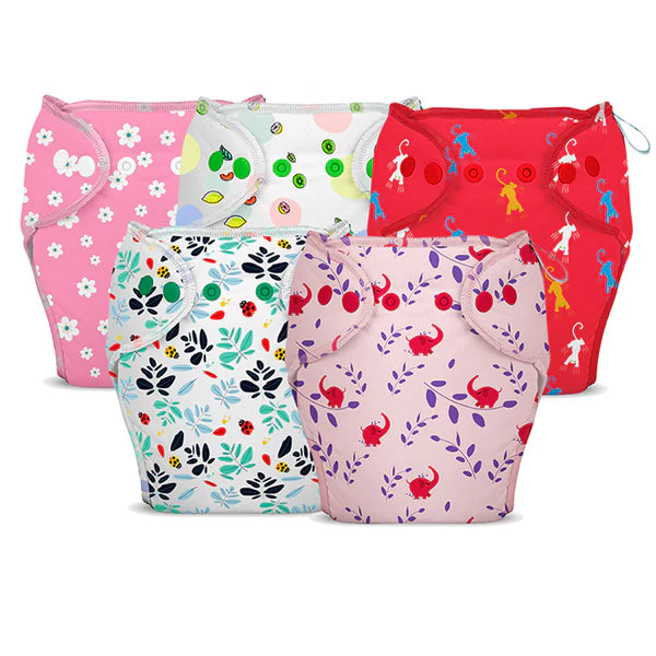 5 Piece Pack of New & Improved Smart Nappy - Kit 5