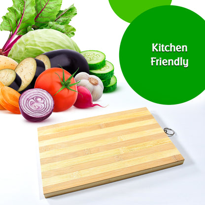 Natural Wood Chopping Cutting Board For Kitchen Vegetables Fruits  Cheese Bpa Free.