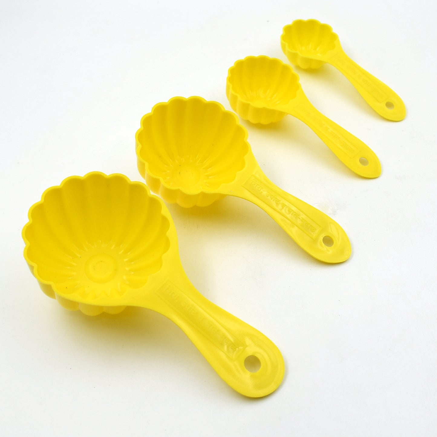 Plastic Kitchen Tool Mould  Ladoo Mould Spoon Ladoo Making Spoon Set For Kitchen Multipurpose Plastic Ladoo Mold For Making Different Variety Of Ladoo (4 Pcs Set)