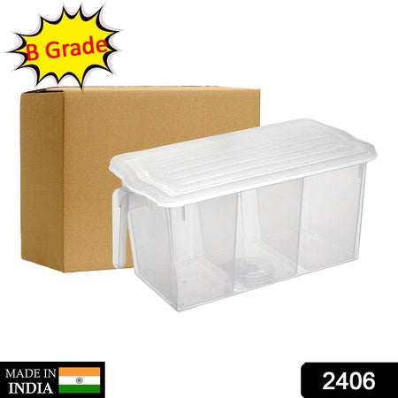 Refrigerator Organizer Fresh-keeping Box Case Kitchen Storage Box