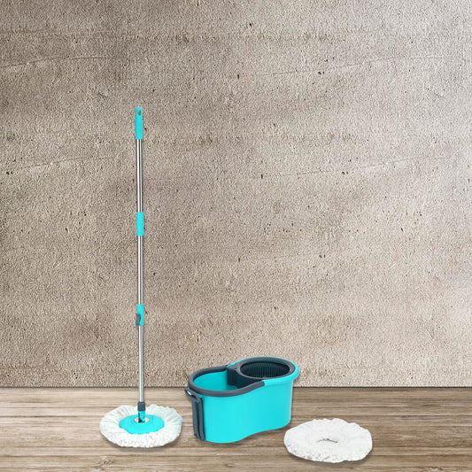 Quick Spin Mop Plastic Spin Bucket Floor Cleaning Easy Wheels  Big Bucket Floor Cleaning Mop With Bucket