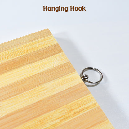 Natural Wood Chopping Cutting Board For Kitchen Vegetables Fruits  Cheese Bpa Free.