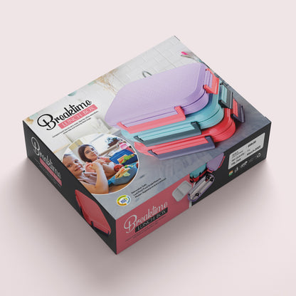 Lunch Box Food Containers For School Vivid Insulated Lunch Bag Keep Fresh Delicate Leak-proof Anti-scalding Bpa-free Perfect For A Filling Lunch Outdoor