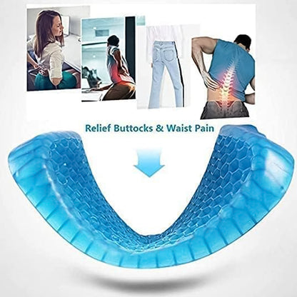 Cushion Seat Flex Pillow Gel Orthopedic Seat Cushion Pad (Egg Sitter)