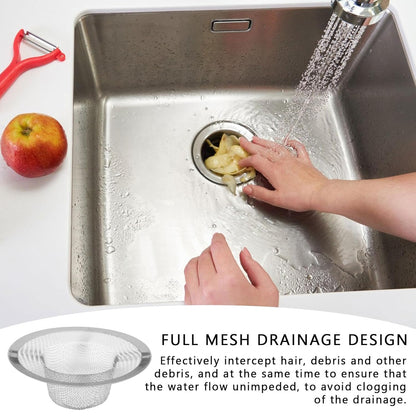 Stainless Steel Kitchen Sink Drain Strainer  Stopper (Small (7 Cm) 1 Pc)