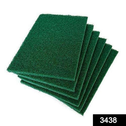 Scrub Sponge Cleaning Pads Aqua Green