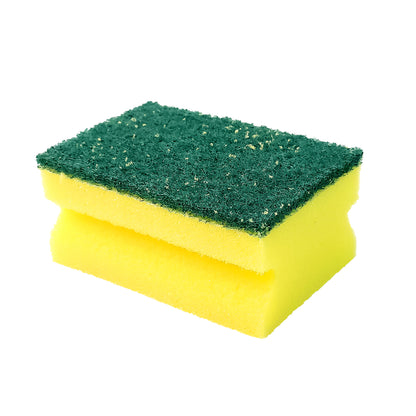 Scrub Sponge 2 In 1 Pad For Kitchen Sink Bathroom Cleaning Scrubber