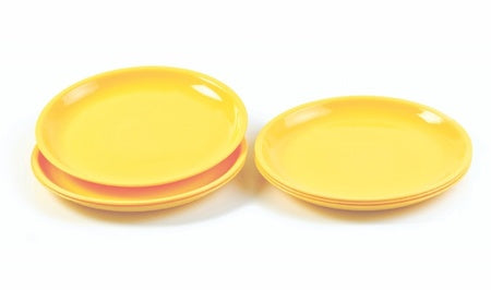 Round Shaped Mini Soup Platesdishes - 6 Pcs
