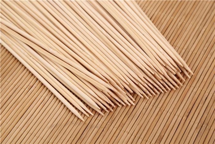 Natural Bamboo Wooden Skewersbbq Sticks For Barbeque And Grilling