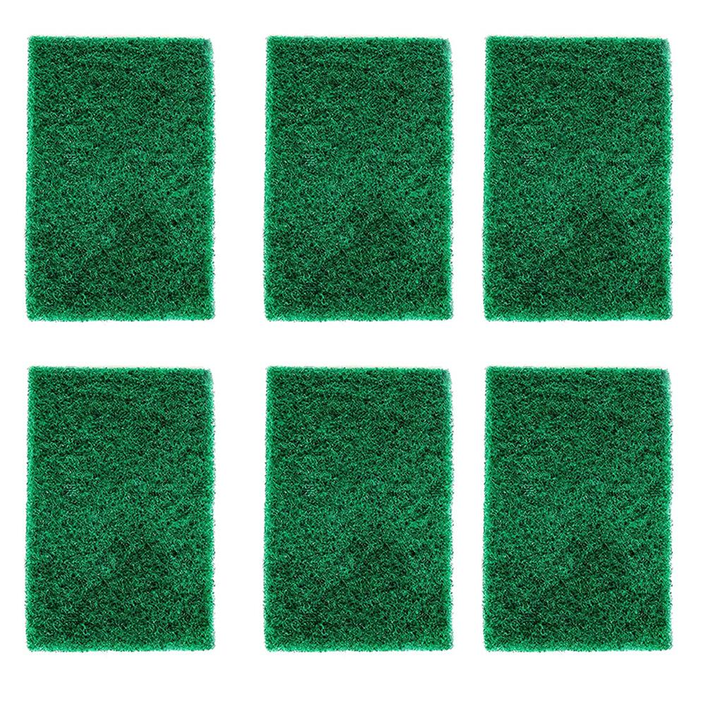 Scrub Sponge Cleaning Pads Aqua Green