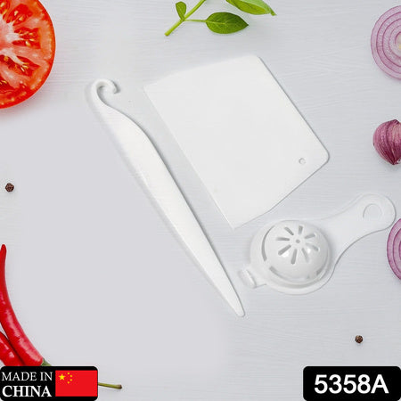 Cake Making And Decorating Tools Combo Suitable For Kitchen Home And Bakery ( 3pc Set )