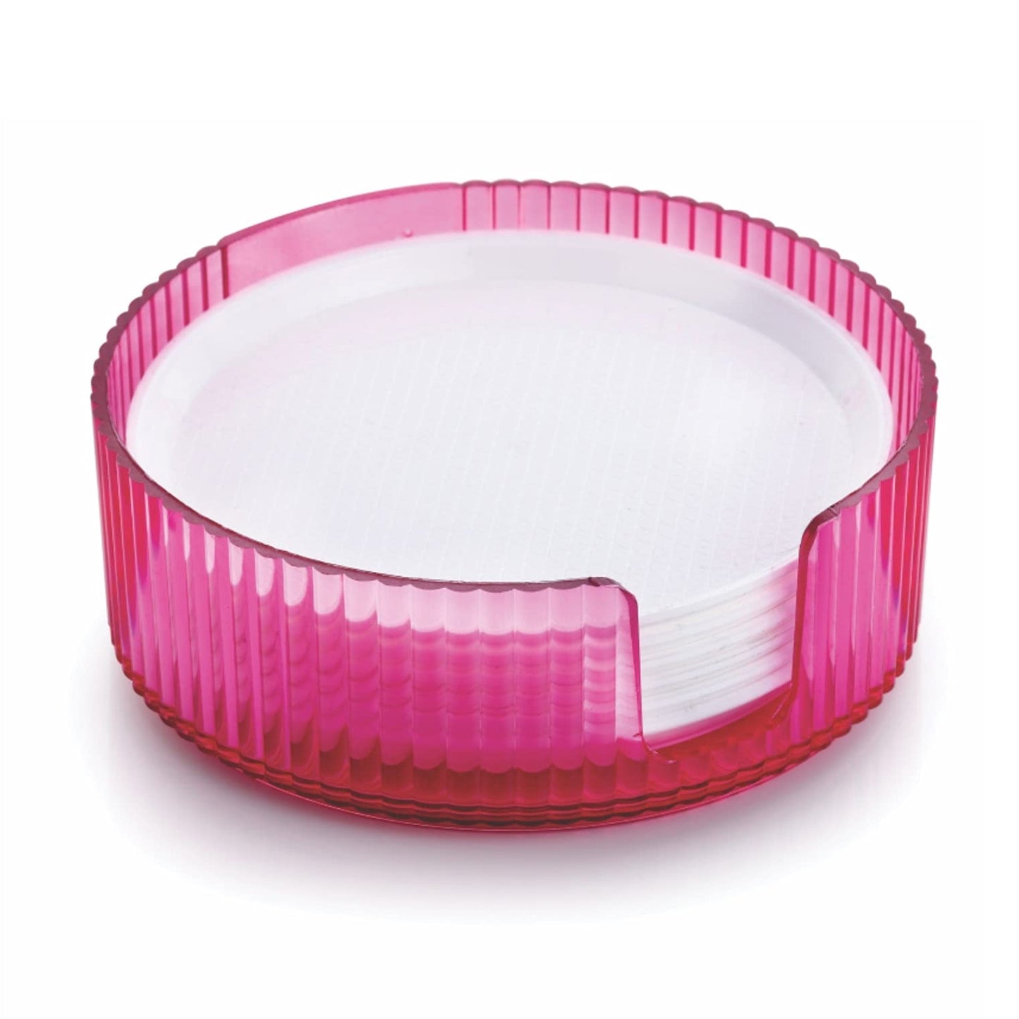 Coasters Set Of 6 Plastic Coasters Spill Protection For Table Desk Durable And Non Slip Plastic Coaster Fit Common Size Drinking Glass Coffee Cup Tea Cup Mug