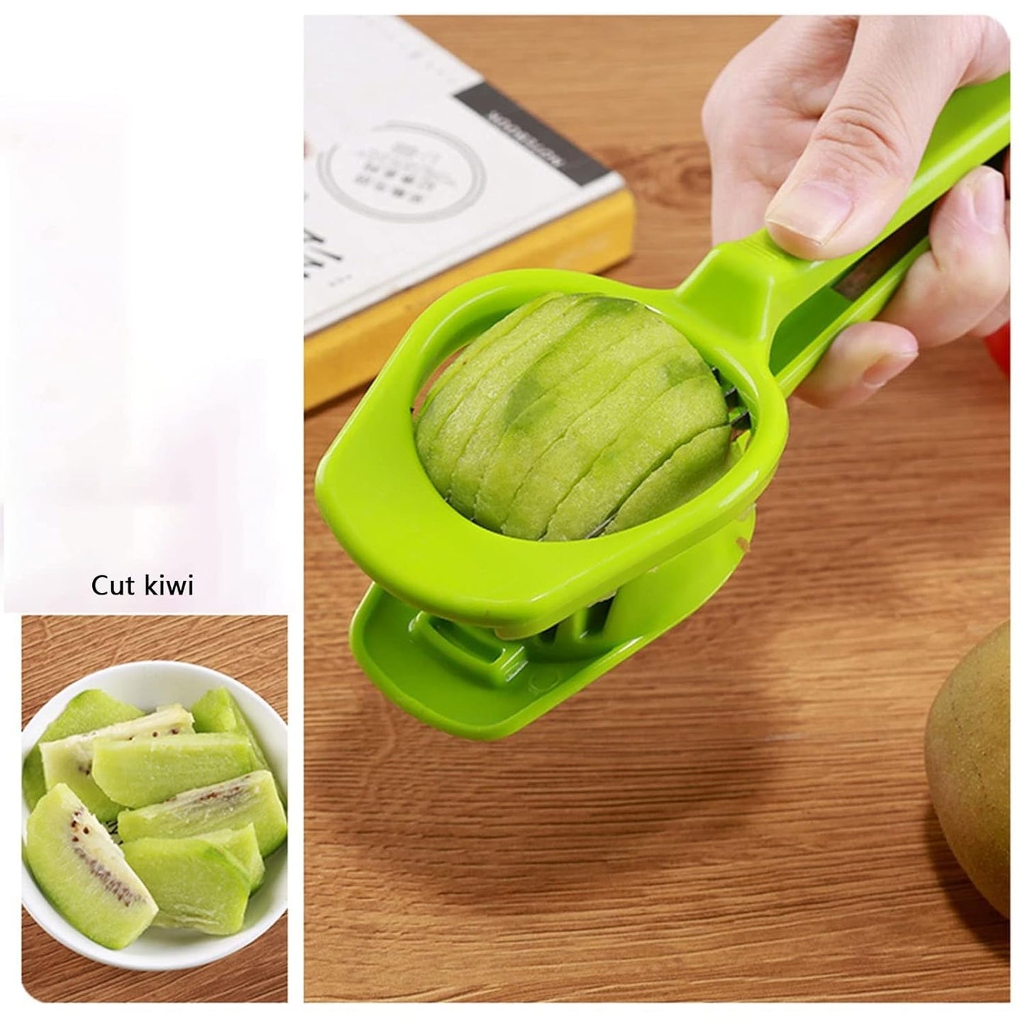 Multipurpose Slicer With Seven Blades Egg Slicers Stainless Slicer Strawberry Tomato Kiwi Fruit Cutter Divider Separator