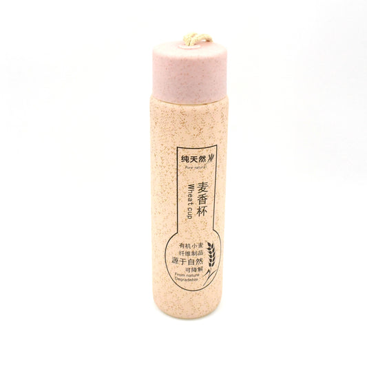 Outdoor Sport Water Bottle 350ml Leak Proof Bpa-free For Travel Cold And Hot Water Glass Water Bottle With Daily Water Intake For Gym And Children (350ml)