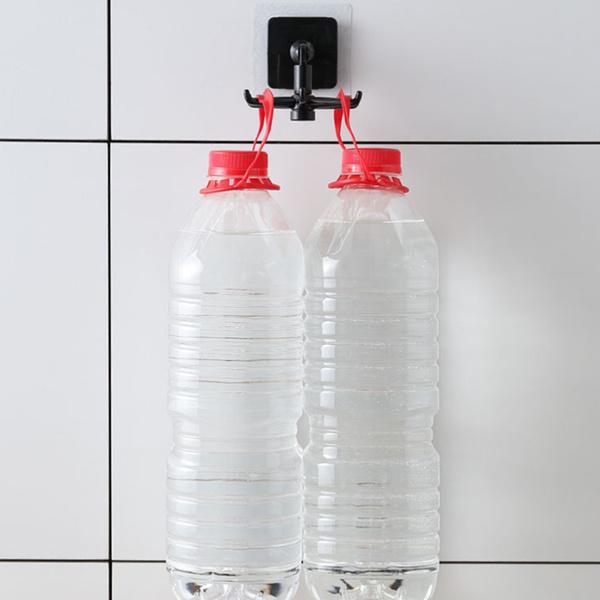 360 Rotatable  Hooks For Hanging (Pack Of 2) (Brown Box)